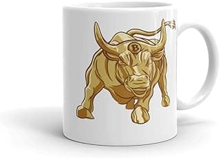 Mug Bitcoin Golden Bull sur Amazon.fr