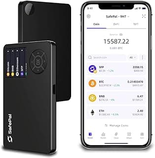 SafePal S1 hardware wallet crypto pour Bitcoin, Ethereum et NFT sur Amazon.fr