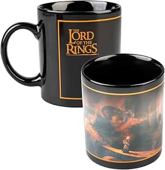 Grupo Erik - Tasse Seigneur des Anneaux 350 ml change de couleur sur Amazon.fr