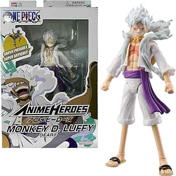 Bandai Anime Heroes - Figurine Luffy Gear 5 One Piece 17 cm sur Amazon.fr