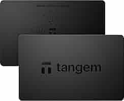 TANGEM Portefeuille - Portefeuille Crypto Sécurisé - Stockage Froid Fiable pour Bitcoin, Ethereum, NFT et Plus de Pièces - Portefeuille Matériel 100% Hors Ligne, Noir , 2er-Packung sur Amazon.fr