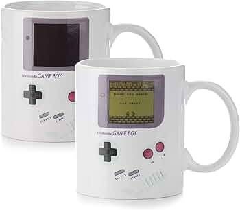 Tasse Gameboy thermosensible 290 ml - Cadeau officiel Nintendo sur Amazon.fr