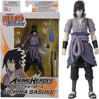 Bandai Anime Heroes - Figurine Sasuke Uchiwa Naruto Shippuden 17 cm sur Amazon.fr