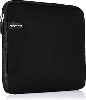 Amazon Basics Housse pour MacBook Air/Chromebook/Ordinateur Portable 29,5 cm, 11,6-Pouces, Noir sur Amazon.fr